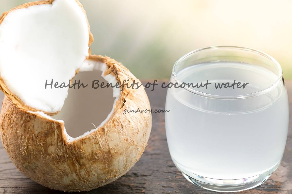 Health Benefits of coconut water