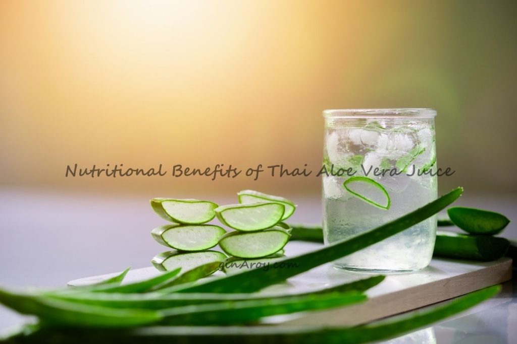 Nutritional Benefits of Thai Aloe Vera Juice Nutritional Benefits of Thai Aloe Vera Juice