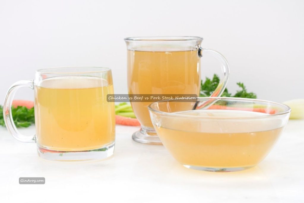 Chicken vs Beef vs Pork Stock Nutrition