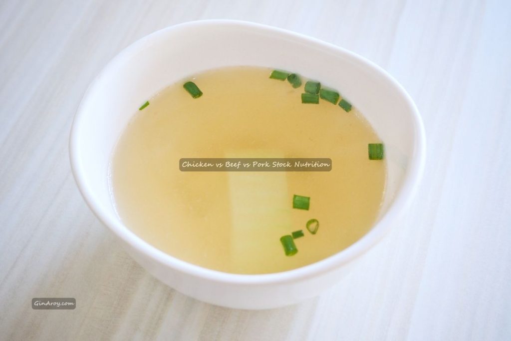 Chicken vs Beef vs Pork Stock Nutrition