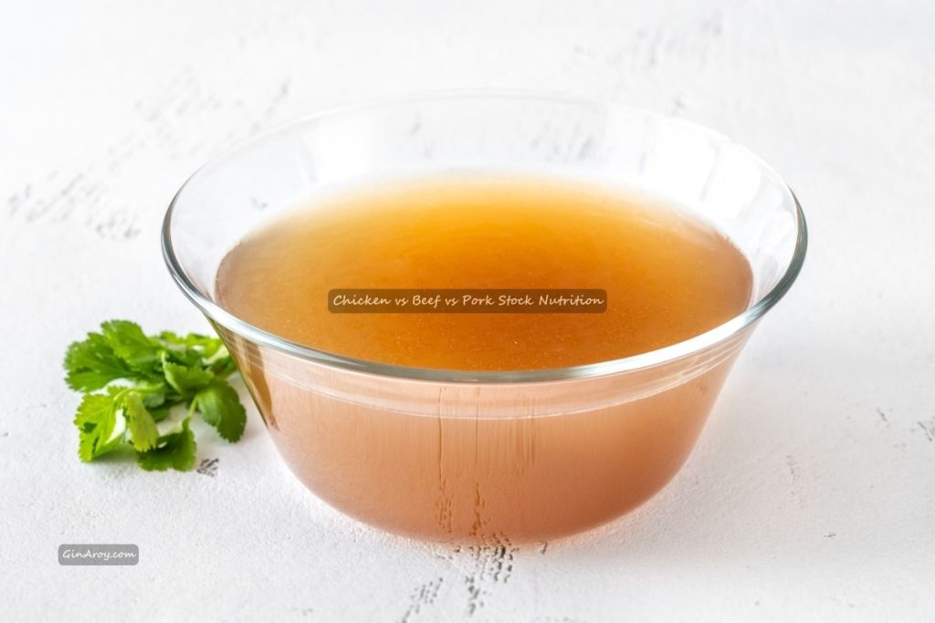 Chicken vs Beef vs Pork Stock Nutrition