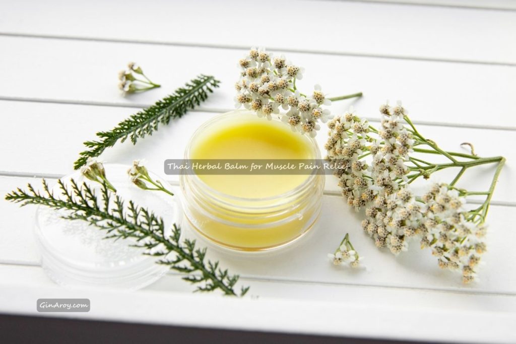 Thai Herbal Balm for Muscle Pain Relief (5) Thai Herbal Balm for Muscle Pain Relief