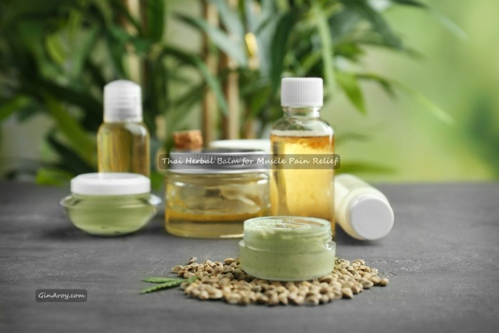 Thai Herbal Balm for Muscle Pain Relief (6) Thai Herbal Balm for Muscle Pain Relief