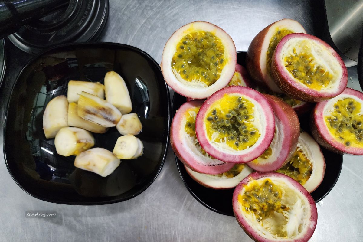 Home 2 featured Passion Fruit and Banana Smoothie