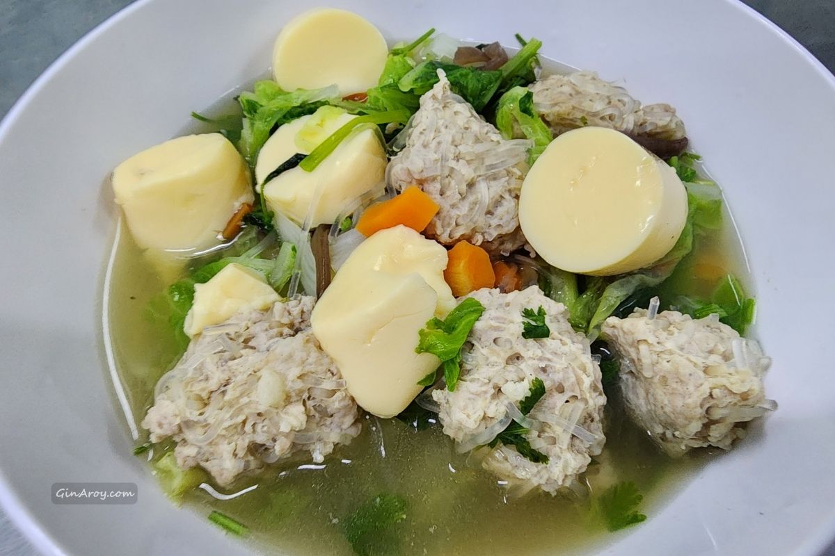 Featured - Thai Tofu and Pork Soup