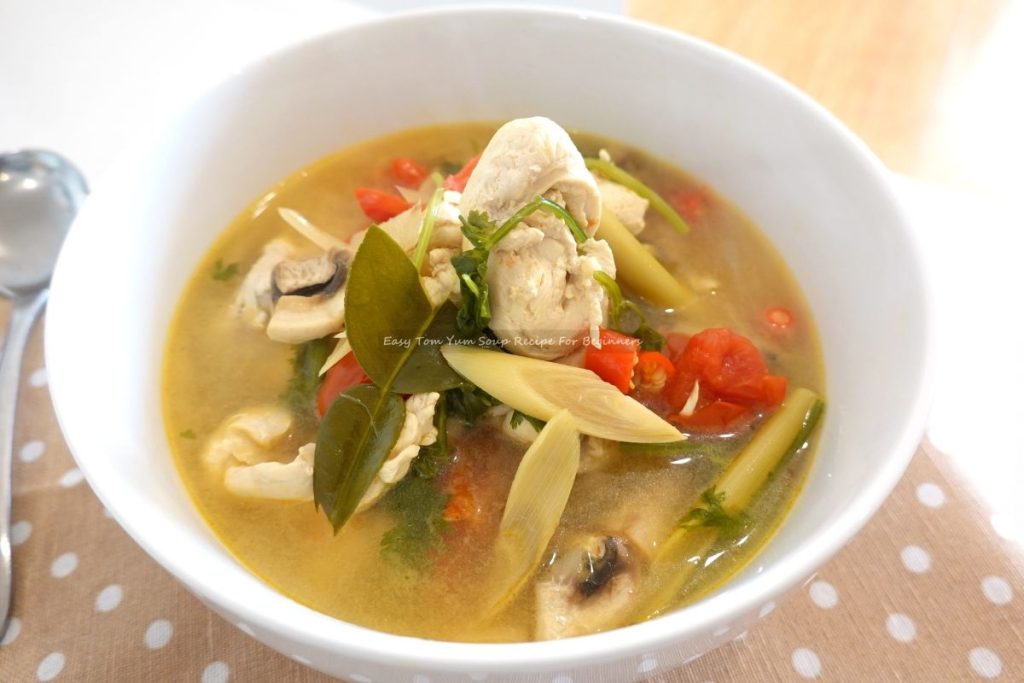 Easy Tom Yum Soup Recipe For Beginners