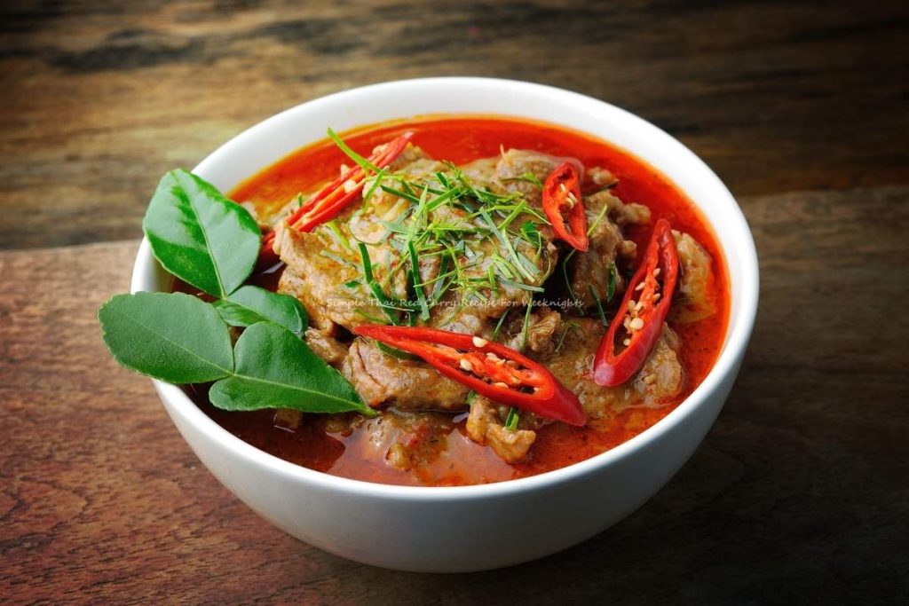 Simple Thai Red Curry Recipe For Weeknights (1) Simple Thai Red Curry Recipe For Weeknights
