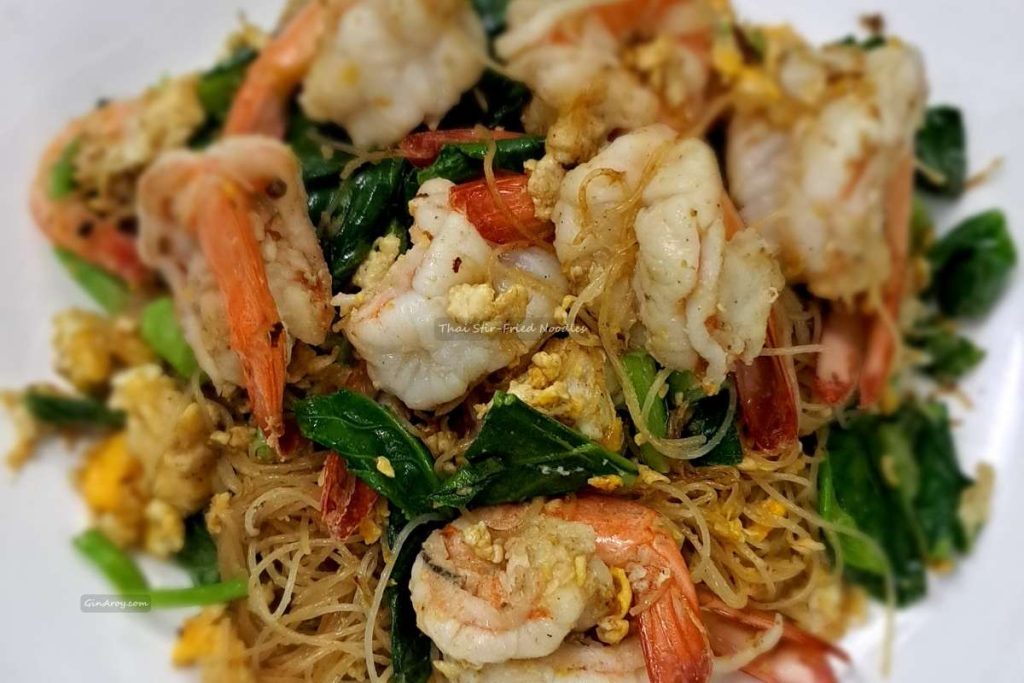 Thai Stir-Fried Noodles Thai Stir-Fried Noodles